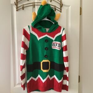 Merry Christmas Elf sweater size S